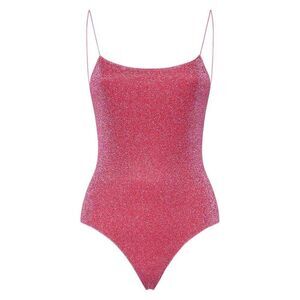 Oséree Swimwear Lumière Lurex One-Piece Swimsuit